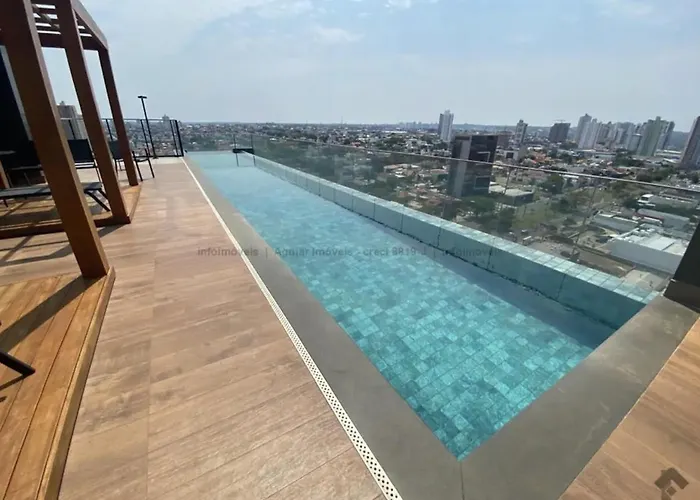 Flat De Luxo C/ Quarto Privativo 21º Andar Vertigo